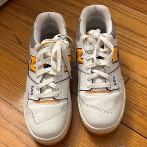 New Balance 550s - White, Blue, Orange